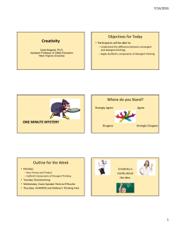 Creativity - Confratute