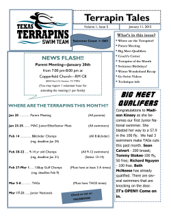 Terrapin Tales - Texas Terrapins