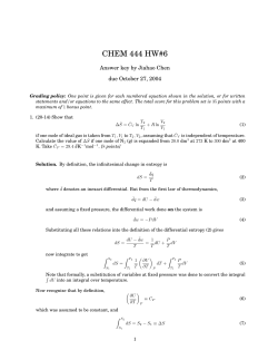 CHEM 444 HW#6