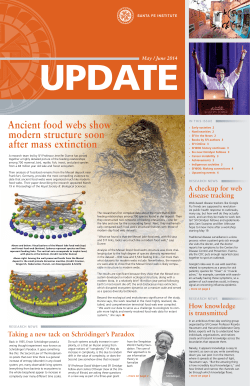 Ancient food webs show modern structure soon after mass extinction