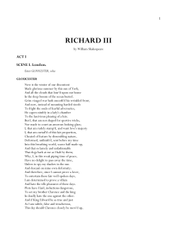 richard iii - Timpview Theatre
