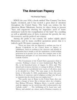 The American Papacy
