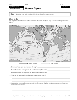 Ocean Gyres - hrsbstaff.ednet.ns.ca