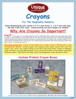 Crayons - Unique Manufacturing