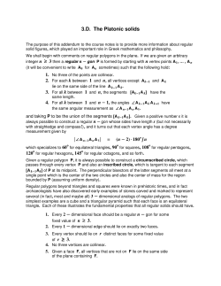 3.D. The Platonic solids of r ≥ 3.