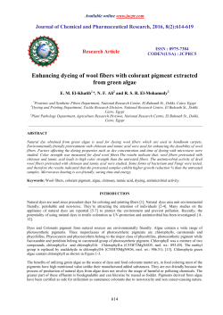 Enhancing dyeing of wool fibers with colorant pigment extracted