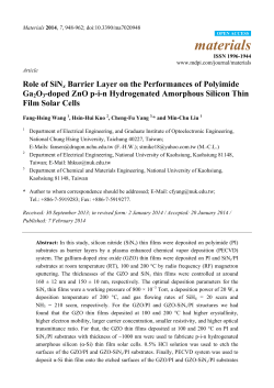 Role of SiNx Barrier Layer on the Performances of Polyimide Ga2O3