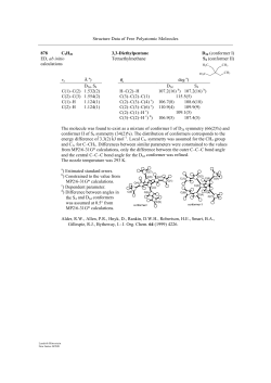 Structure Data of Free Polyatomic Molecules 878 3