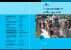 Human security in Bangladesh