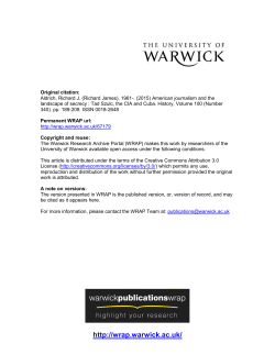 - Warwick WRAP