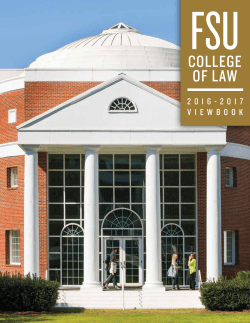 the College of Law Viewbook
