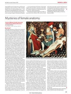 Mysteries of female anatomy