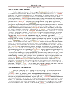 The Odyssey - TeacherWeb
