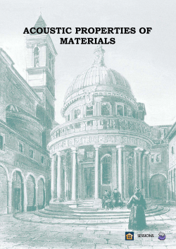 acoustic properties of materials