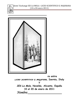 DOSIER Spanish Logbook