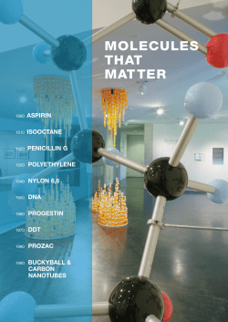 molecules that matter - The College of Wooster