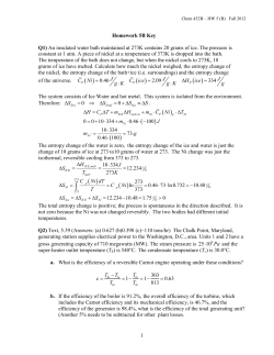 Chem 452 &ndash; Homework # 1A