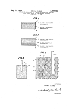 Capacitor comprising an nu-type semiconductor metallic oxide and