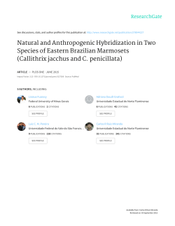 Natural and Anthropogenic Hybridization in Two Species of Eastern
