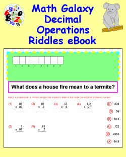 Untitled - Math Galaxy