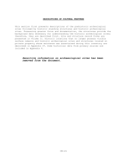 Cultural Resources of Jack London State Historic Park [1987]