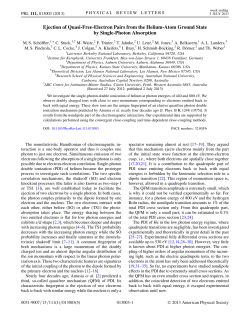 Ejection of Quasi-Free-Electron Pairs from the Helium
