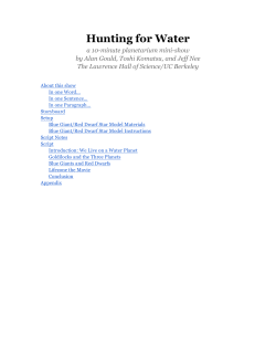 Hunting for Water - Lawrence Hall of Science