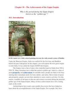 Ch 18 The Achievements of the Gupta Empire(1) copy