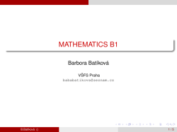 mathematics b1