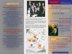 brochure - William I. Fine Theoretical Physics Institute
