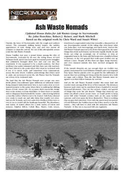 Ash Waste Nomads