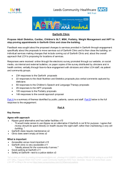 Garforth Clinic - Leeds Community Healthcare NHS Trust