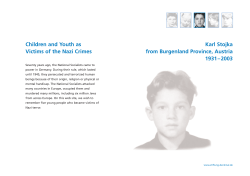 Karl Stojka from Burgenland Province, Austria 1931&ndash;2003 Children