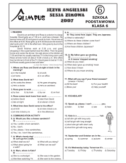 olimpus - Polish school website