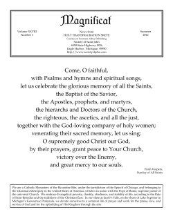 Saints of the Golden Age - Holy Transfiguration Skete