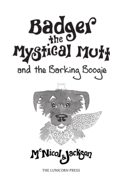 chapter 1 free! - Badger the Mystical Mutt