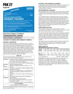 PAK 27 Label