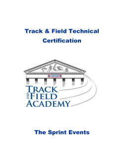 The Sprint Events