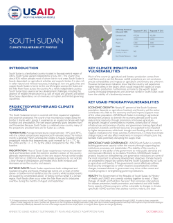 south sudan - Climatelinks
