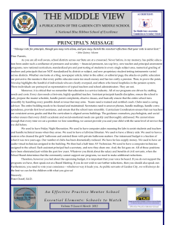 March 2012 - Garden City Public Schools