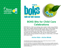 Boks Bits for Celebrations