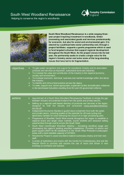 South West Woodland Renaissance