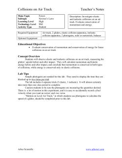 Teacher Notes and Student Worksheets