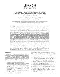 Activation of 3-Amino-1,2,4-benzotriazine 1,4