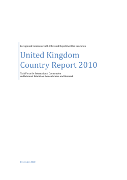 United Kingdom Country Report 2010