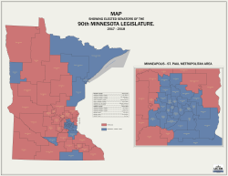 Map of Legislators by Party