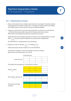 Fractions - TI Education