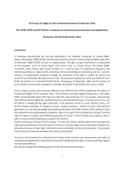 EUFJE 2016 Bucharest Questionnaire