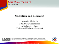 Topic 3 Metacognition File