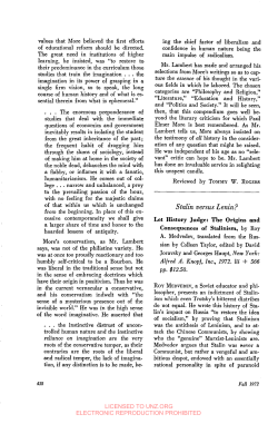 Stalin weisus Lenin?